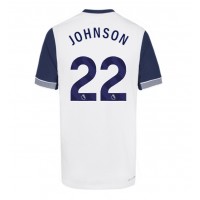 Tottenham Hotspur Brennan Johnson #22 Domáci futbalový dres 2024-25 Krátky Rukáv